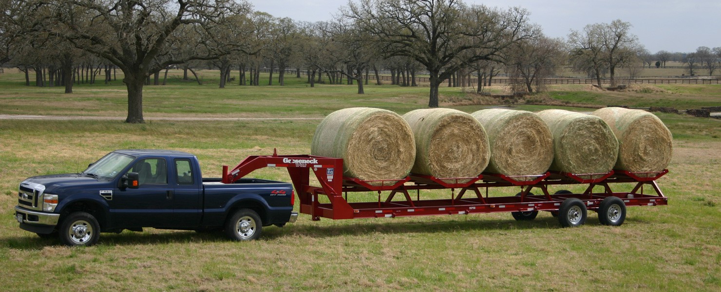 Gooseneck Trailers 5 Bale Haymaster