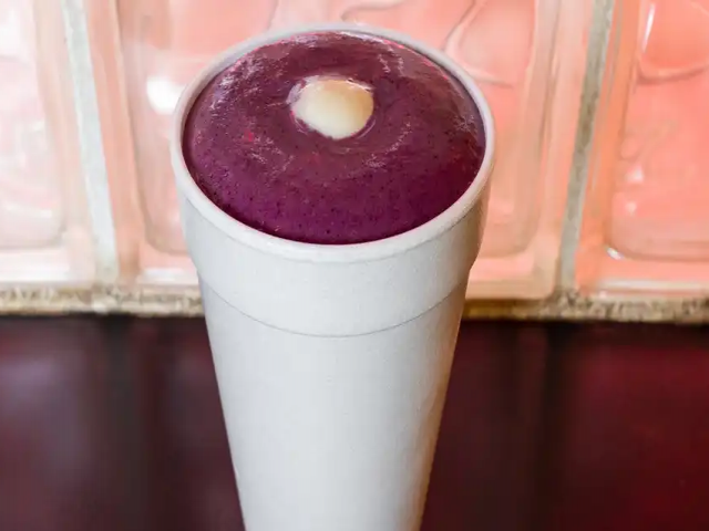 Blueberry banana smoothie